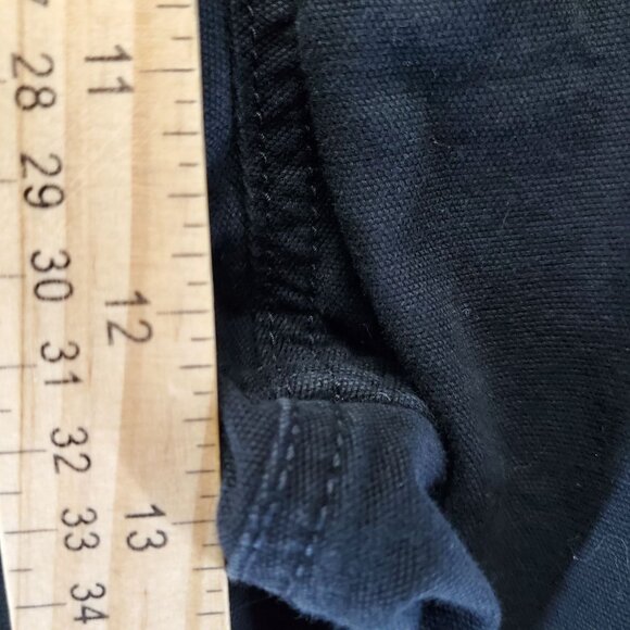 Carhartt Pants Mens 46 Black Relaxed Fit Durable Cotton Blend Workwear *Read* - Picture 8 of 13
